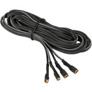 28 Zoll Vorderrad-Set mit Shimano Nabendynamo und LED-Beleuchtungs-Set, Alu-Hohlkammerfelge, schwarz-silber-9