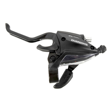 Shimano ST-EF500 Schalthebel Bremshebel 2-Finger 3x8-Gang inkl. Innenzüge für Schaltung - 0