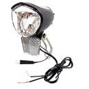 28 Zoll Vorderrad-Set mit Shimano Nabendynamo und LED-Beleuchtungs-Set, Alu-Hohlkammerfelge, schwarz-silber-7