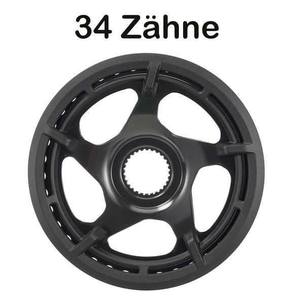 Samox Kettenblatt für Bosch Gen. 3 für Kettenschaltung mit Kettenschutz 36-38-42 Zähne