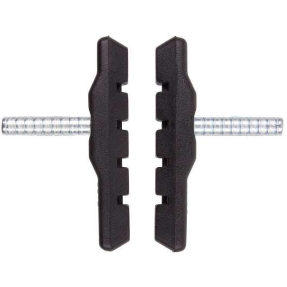 1 Paar V-Bremsschuhe 72mm asymetrisch mit Bolzen