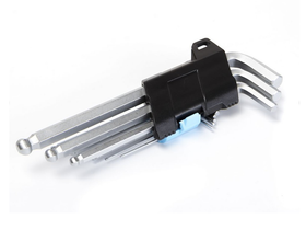 Innensechskant-Schlüsselset mit Kugelkopf, 9-teilig, 1.5-10mm - 0