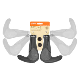 1 Paar Lenkergriffe 138 Komfortgriffe mit Hörnern - 0