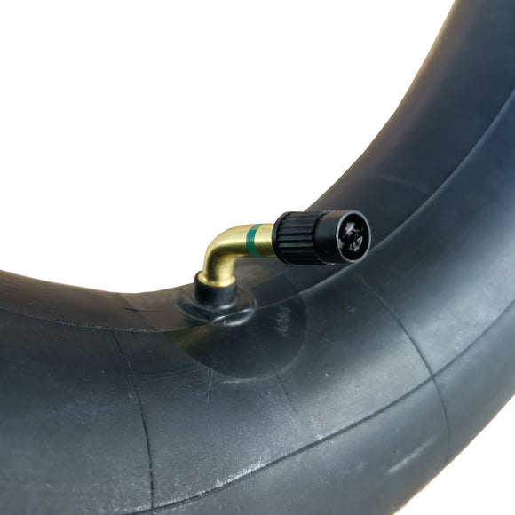 Schubkarrenschlauch 4.80/4.00-8, TR87 mit abgewinkeltem Autoluftventil