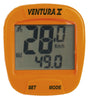 Ventura Fahrradcomputer X Tacho 10 Funktionen, verschiedene Farben