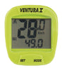 Ventura Fahrradcomputer X Tacho 10 Funktionen, verschiedene Farben