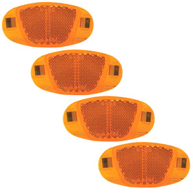 4 Stk. Speichenreflektoren Speichenstrahler Katzenaugen