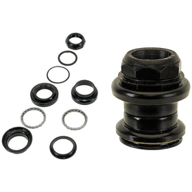 Steuersatz 1.1/8 Zoll, 25.4/34/30 mm, Stahl, schwarz, 2-fach gedichtet