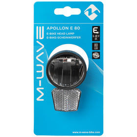 LED-Vorderlicht 80 Lux für E-Bikes 6-48V - 0