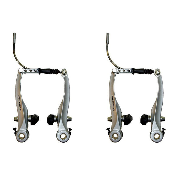 1 Paar Promax V-Bremskörper aus Alu 110mm, silber
