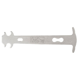 Kettenmesslehre Stahl Kettenlehre Kettenverschleißmessgerät für Fahrradketten