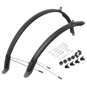 M-Wave Schutzbleche 28 Zoll 45mm mit Streben