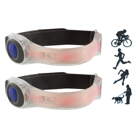 2 Stk. LED-Leuchtband für Arme oder Beine inkl. Batterien