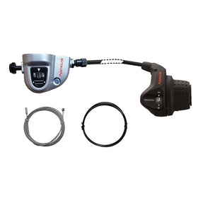 Shimano Nexus SL-3S41E Schalthebel 3-Gang inkl. Zug 1850mm und Clickbox