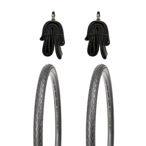 Kujo 2 Stk. 28 Zoll Reifen 700x45c inkl. Schläuche DV, 47-622, KU-2003