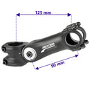 Zoom Ahead-Vorbau 1.1/8 Zoll 125mm für 25.4mm oder 31.8mm Lenker, verstellbar-1