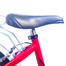 24 Zoll Delta Kinderfahrrad 18-Gang Rot Detailbild Sattel