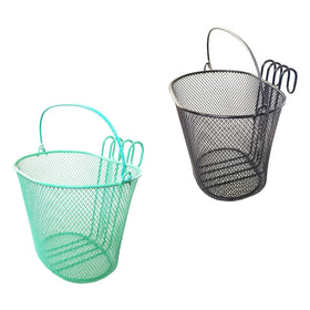 Drahtkorb Kinderkorb für Lenker schwarz oder mint