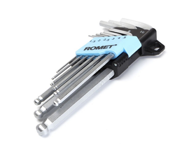 Innensechskant-Schlüsselset mit Kugelkopf, 9-teilig, 1.5-10mm