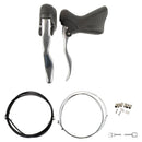 Bremshebel Set Rennrad Bremsgriffe Fahrrad Bremse Bremshebelsatz Alu inkl. Züge-1
