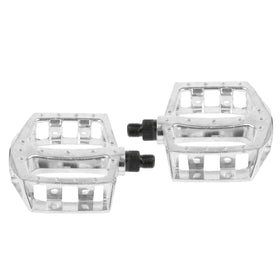 BMX-Pedale 1/2 Zoll Alukörper, Silber