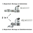 Anhängerkupplung 2 in 1 für Fahrradanhänger-2