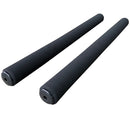 1x Paar Lenkerüberzug 400 mm, schwarz-1