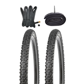 Kenda 2 Stk. 29 Zoll Reifen 29x2.20 mit Pannenschutz und Schläuchen AV FV, 56-622, K-1027
