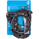 M-Wave Rahmenschloss XL mit Kette 5.5x5.5x1000mm inkl. Klett für Kette-5