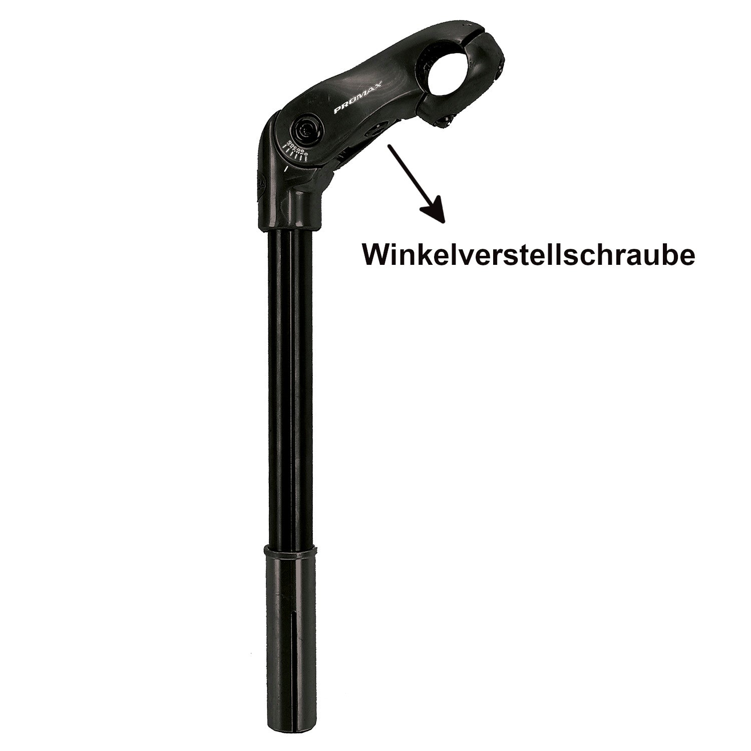 fahrrad lenker vorbau kaufen Promax Lenkervorbau 85x300mm Alu/Stahl für 1-1.1/8 Zoll, verstellbar s