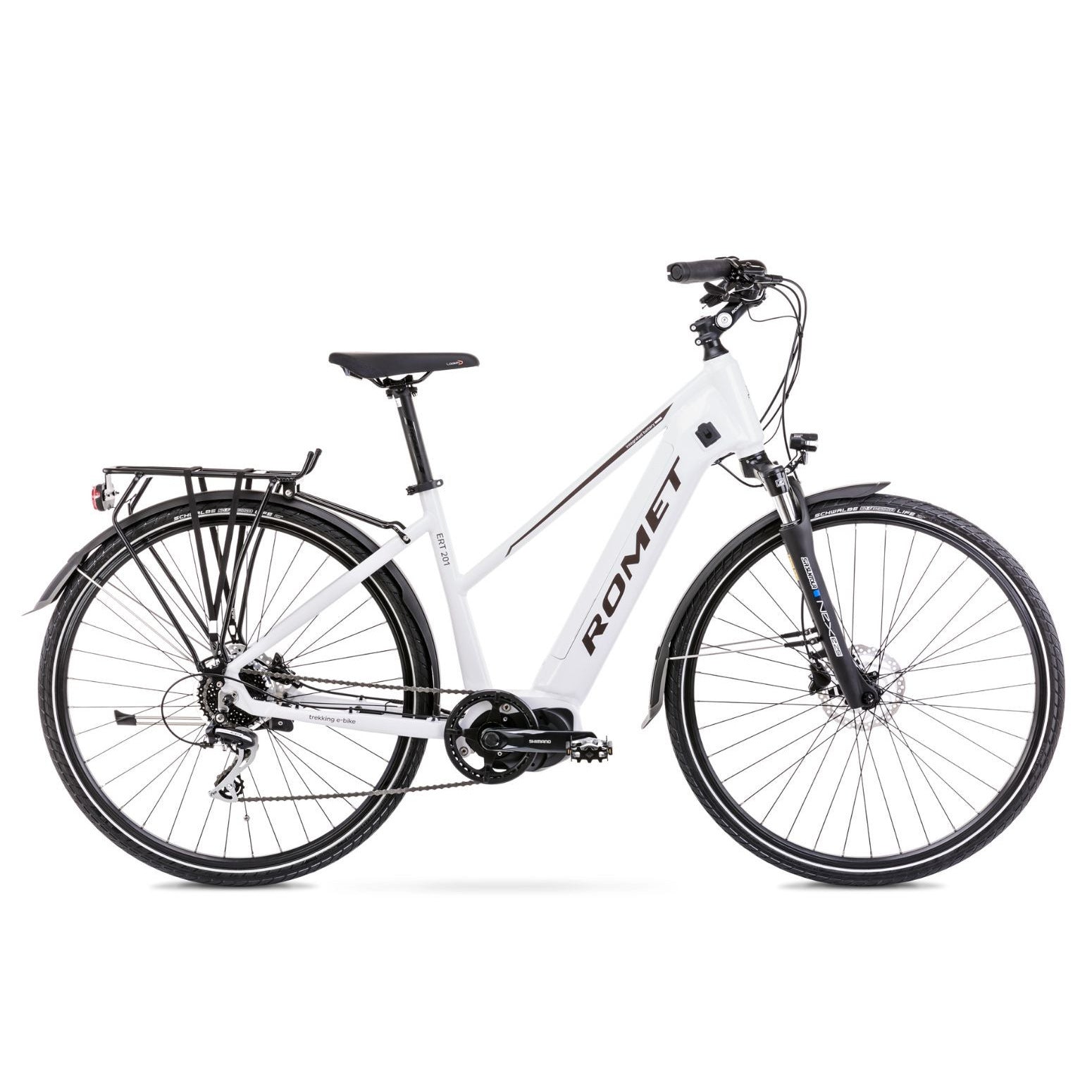 damenfahrrad 28 zoll 8 gang 28 Zoll Romet ERT 201D E-Bike Shimano 8-Gang Mittelmotor E5000