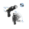 Promax Ahead-Vorbau 1.1/8 Zoll 110mm für 25.4mm Lenker, werkzeuglos verstellbar