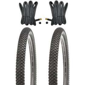 Kujo 2 Stk. 26 Zoll Reifen 26x2.30 inkl. Schläuche AV, 58-559, KU-1011