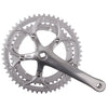 Kettenradgarnitur 2-Gang 42-52 Zähne 170mm, silber