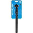 M-Wave Sattelstütze gefedert Ø 27.2 / 30.9 / 31.6 x 350 mm, Alu, Schwarz-2