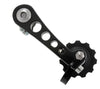 Kettenspanner für Single-Speed, Fixies, BMX, Alu, schwarz