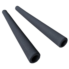 1x Paar Lenkerüberzug 400 mm, schwarz - 0