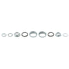 BMX Innenlager Set, Stahl verchromt, für Gehäusebreite 65-68 mm