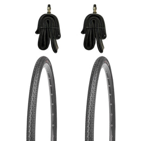 Kujo 2 Stk. 28 Zoll Reifen 700x35c inkl. Schläuche DV, 37-622, KU-2001