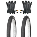 Kujo 2 Stk. 12 Zoll Reifen inkl. Schläuche AV 12.5x2.25, 57-203, KU-2009-1