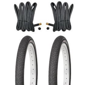 Kujo 2 Stk. 12 Zoll Reifen inkl. Schläuche AV 12.5x2.25, 57-203, KU-2009