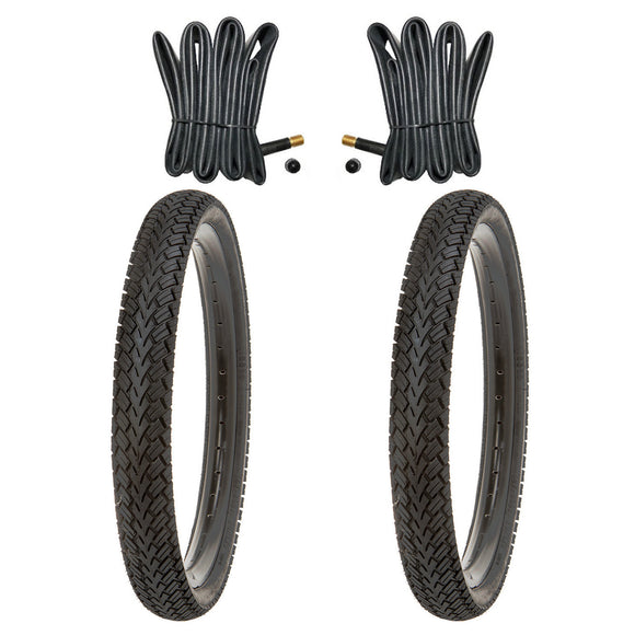 Kujo 2 Stk. 12 Zoll Reifen inkl. Schläuche AV 12.5x2.25, 62-203, KU-2005