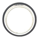 Kenda 2 Stk. 20 Zoll Reifen 20x2.125 mit Weisswand und Schläucheauswahl, 54-406, K-905-2