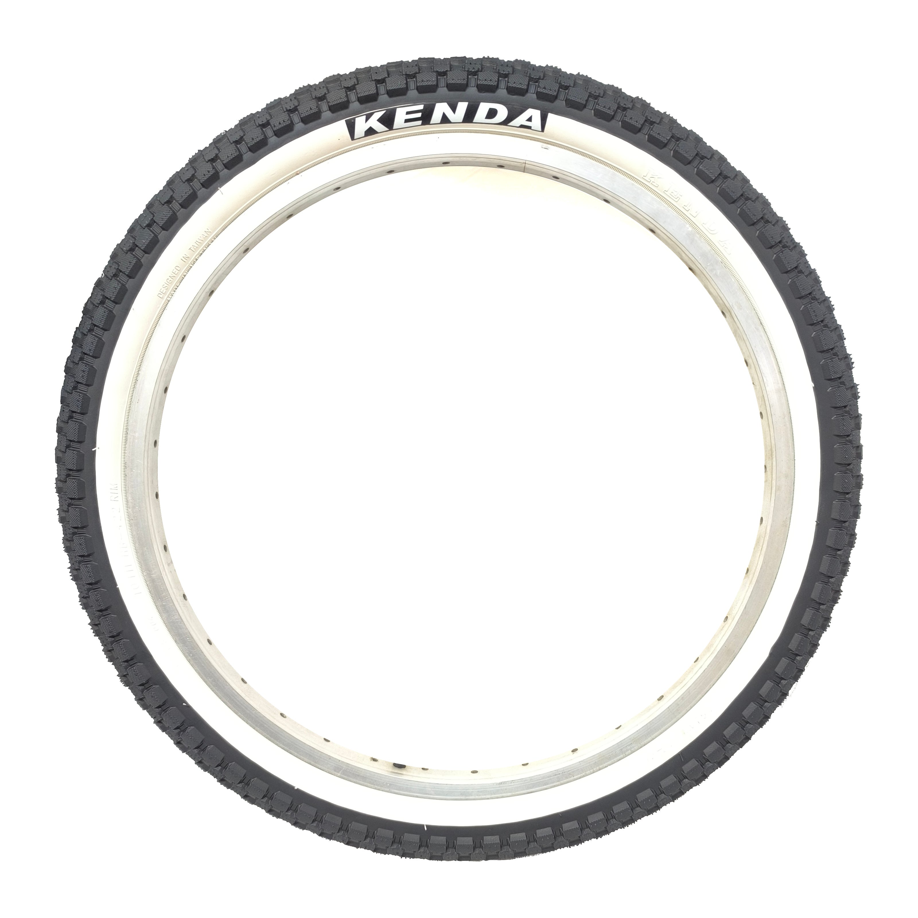 Kenda 2 Stk. 20 Zoll Reifen 20x2.125 mit Weisswand und Schläucheauswah