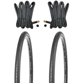 Kujo 2 Stk. 28 Zoll Reifen 700x40c mit Pannenschutz inkl. Schläuche AV. 42-622, KU-2001