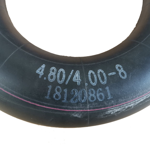 2 Stk. Schubkarrenschlauch 4.80/4.00-8, TR87 mit abgewinkelten Autoluftventilen