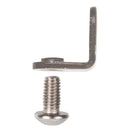 2 Stück Winkel zur Befestigung von Schutzblechstreben an Federgabel mit Schraube-2