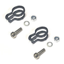 2x Gepäckträgerschelle 18-20mm Rohrschelle Bandage inkl. Schraube und Mutter-1