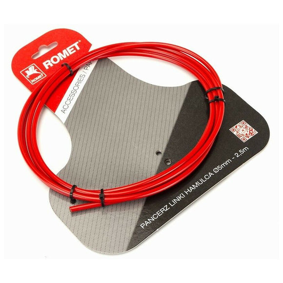 Bremzughülle Ø 5mm Außenzug 2500mm, verschiedene Farben